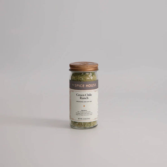 Green Chile Ranch Dressing and Dip Mix: Jar, 1/2 Cup, 2.6 oz.