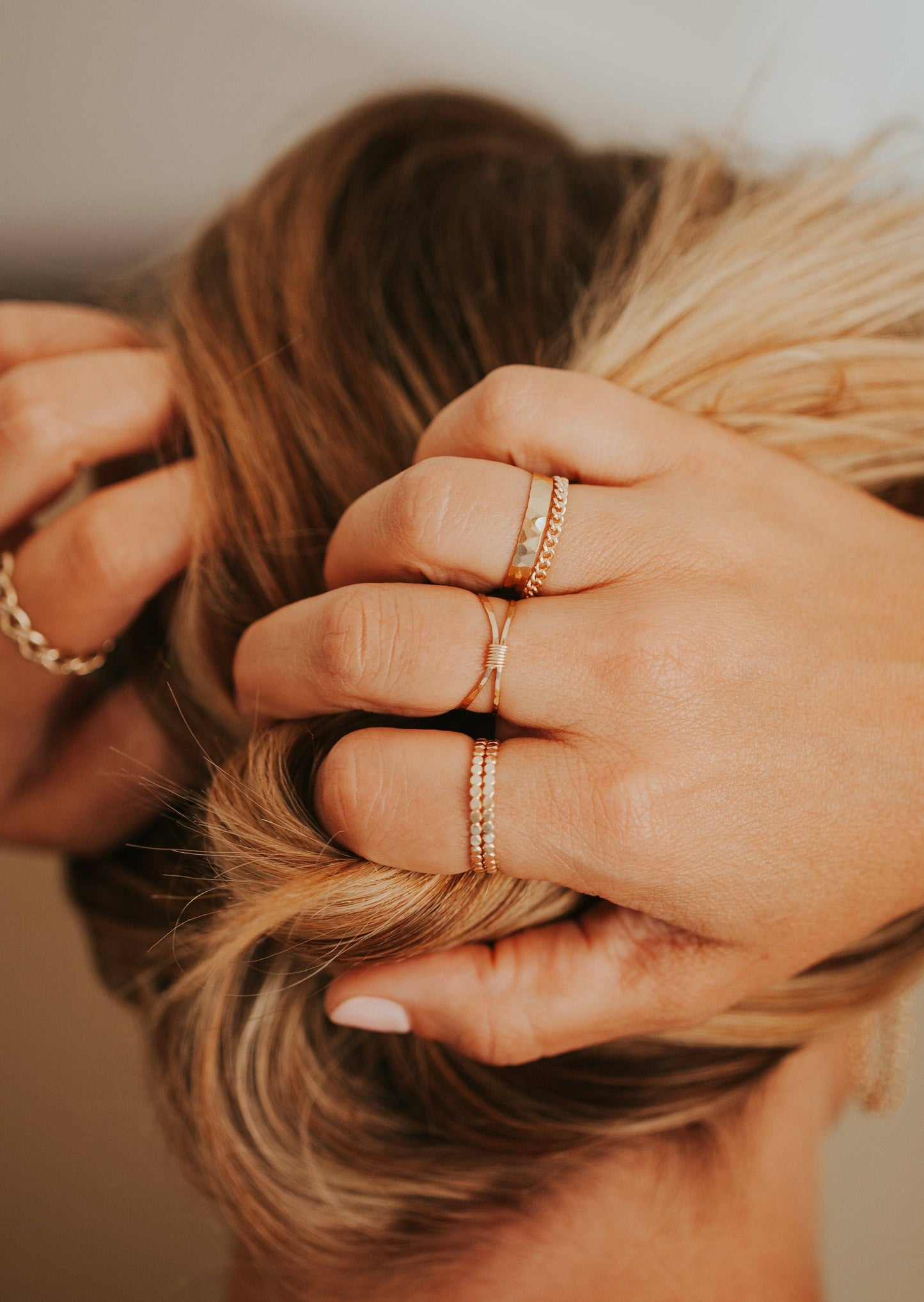 Confetti Ring |  14kt Gold Fill / Single