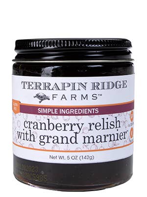 Cranberry Relish w/Grand Marnier 5 oz