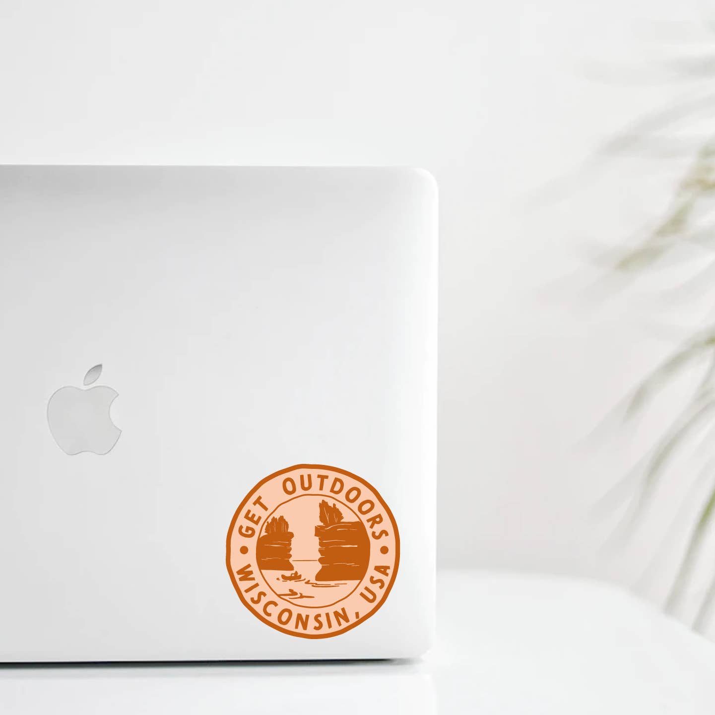 Get Outdoors WI Vinyl Sticker