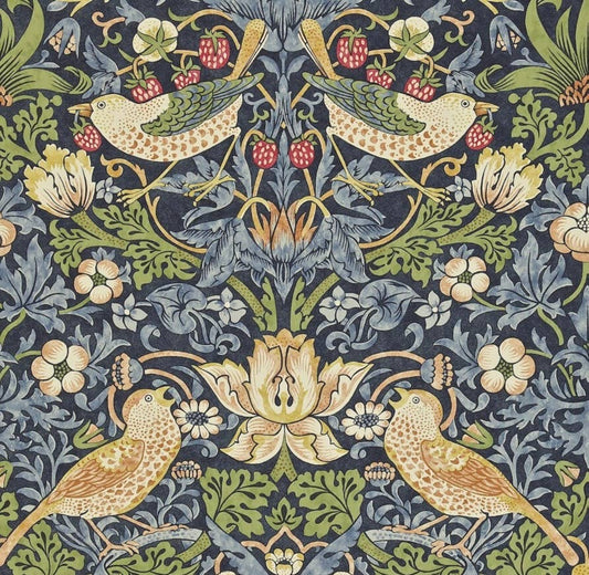 Beeswax Bag William Morris: Strawberry Thief
