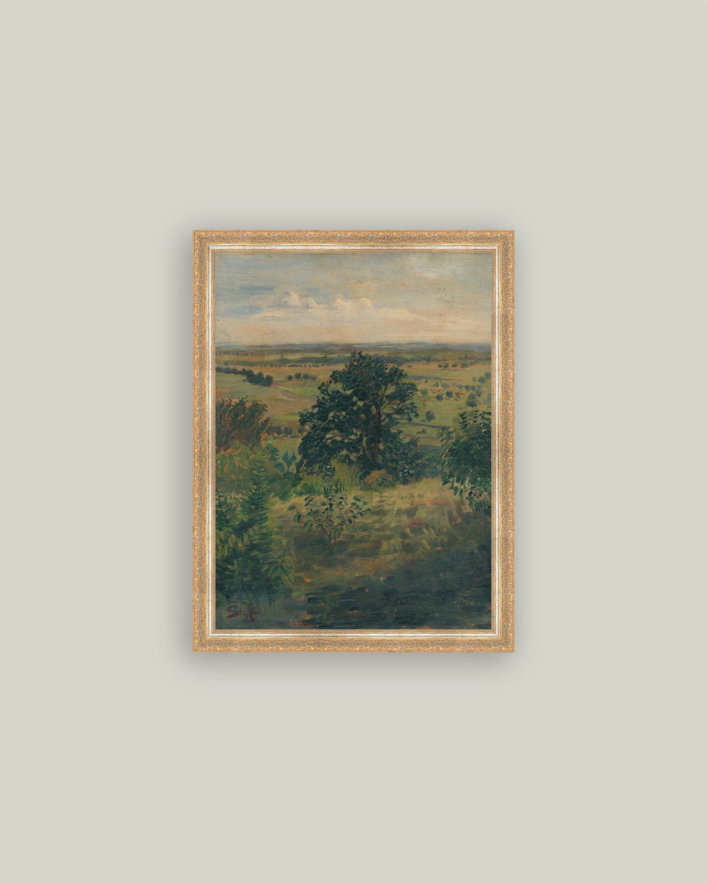 View of Sur Stefan: 10x12