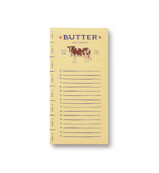 Butter Not Forget Market Pad