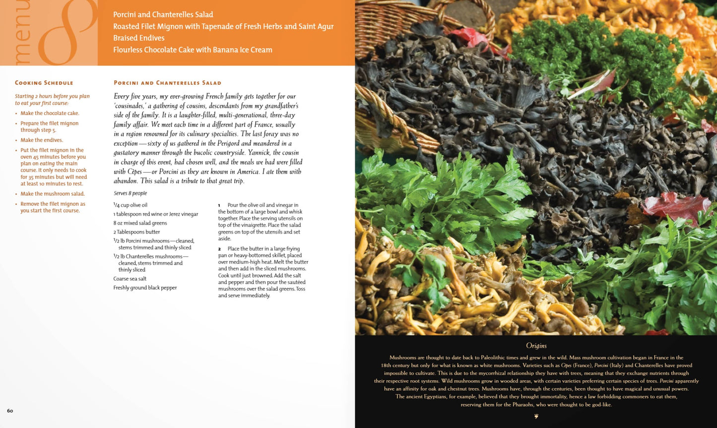 A Menu for all Seasons—Autumn Cookbook