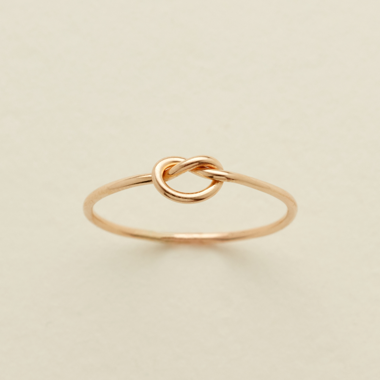 Knot Ring: Gold Filled