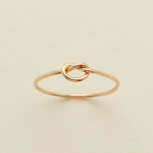 Knot Ring: Gold Filled