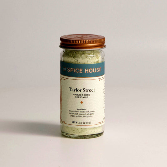 Taylor Street Garlic & Herb: Jar, 1/2 Cup, 2.3 oz.