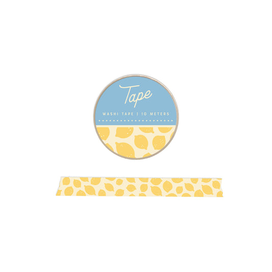Lemon Pattern Washi Tape