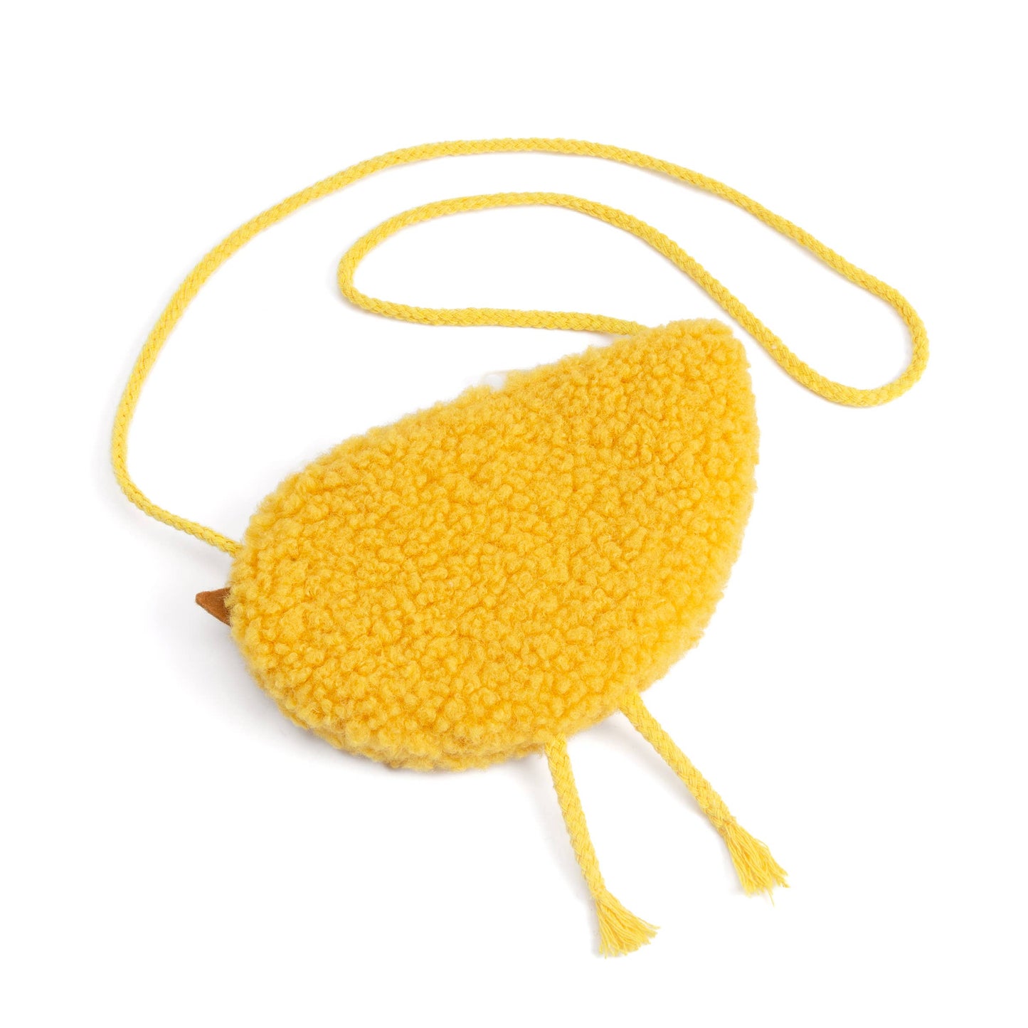 Bird Chick Plush Crossbody Purse- Yellow