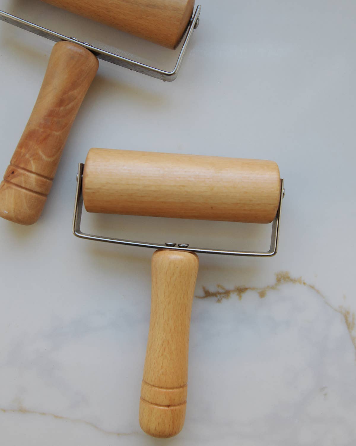 Wooden Pastry Pizza Rolling Pin: B