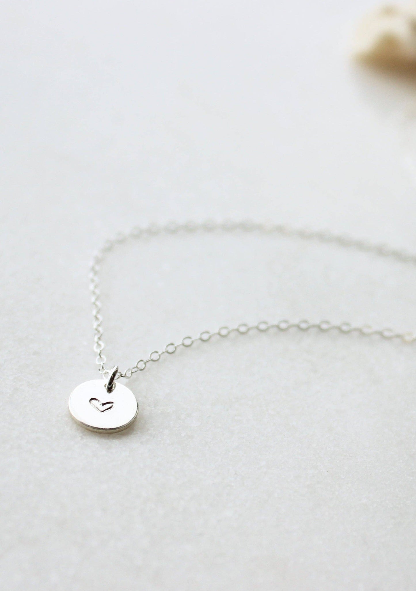Tiny Vibes Necklace | 14kt Gold Fill 18" / Baby Foot