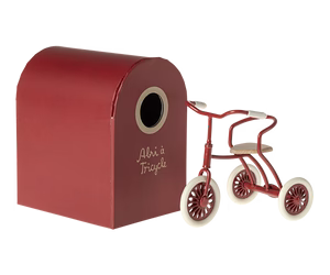 Abri à tricycle, Mouse - Red