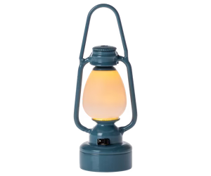 Vintage lantern, Mouse - Blue