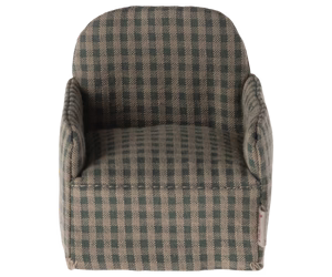 Chair, Mouse - Green Checker