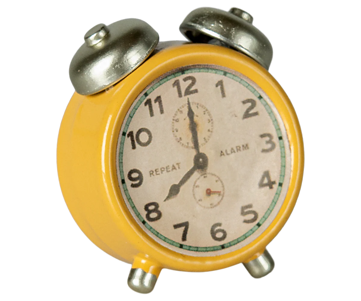 Alarm clock, Mouse - Yellow