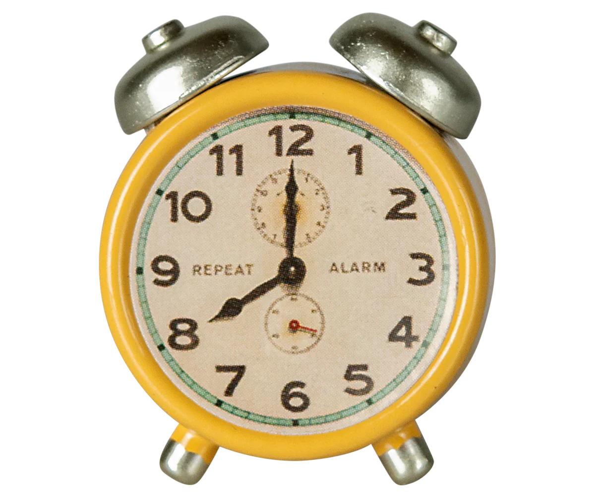 Alarm clock, Mouse - Yellow