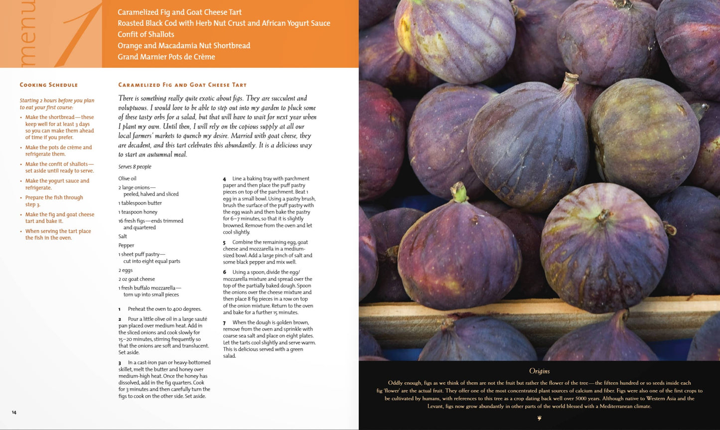 A Menu for all Seasons—Autumn Cookbook
