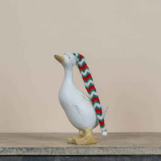 9.75" Christmas Duck