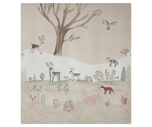 Gift wrap, 10 m - Winter wonderland