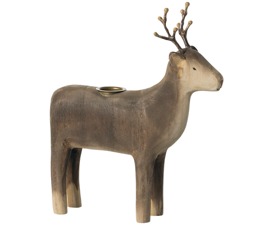 Candle holder, Small reindeer