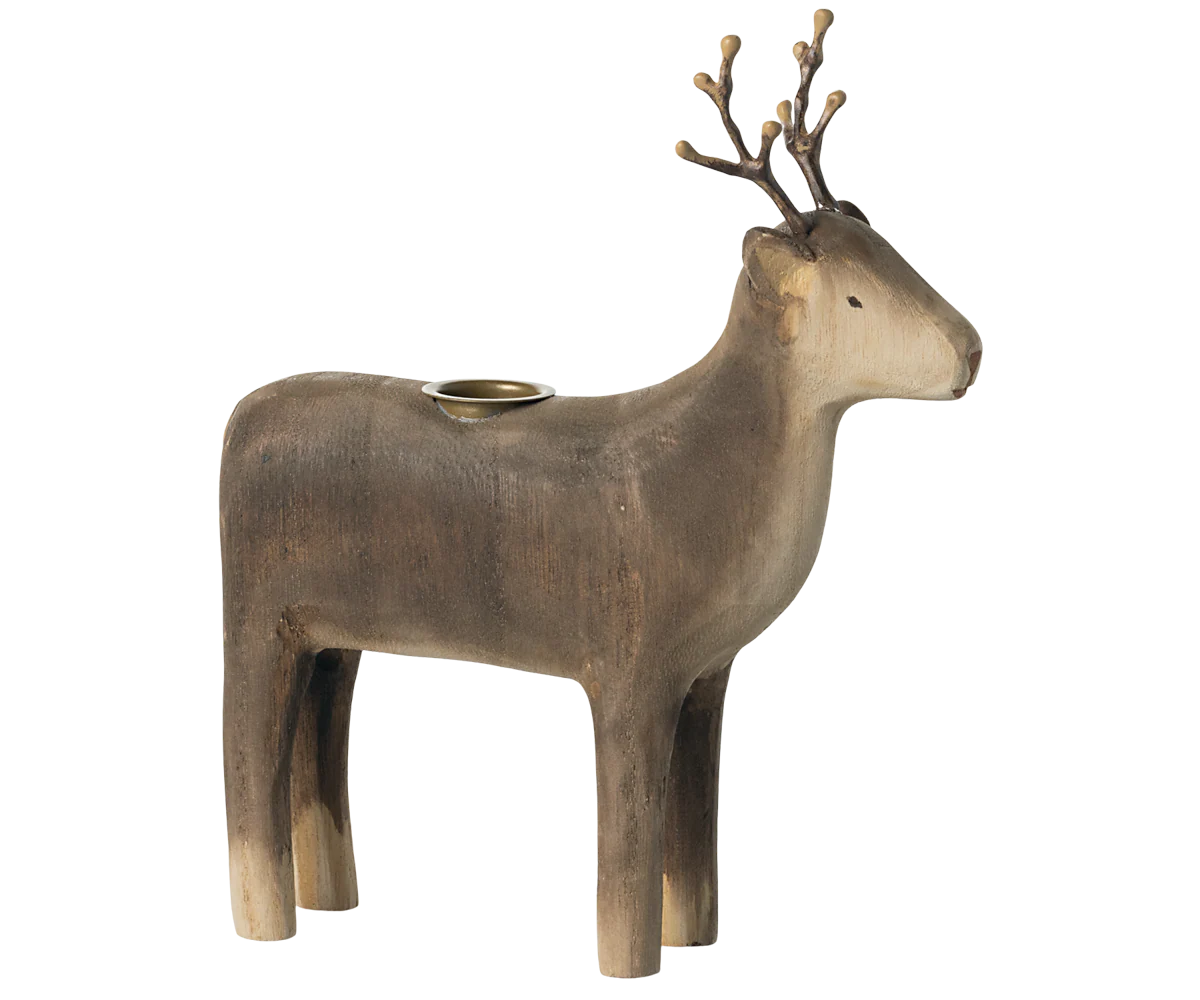 Candle holder, Medium reindeer