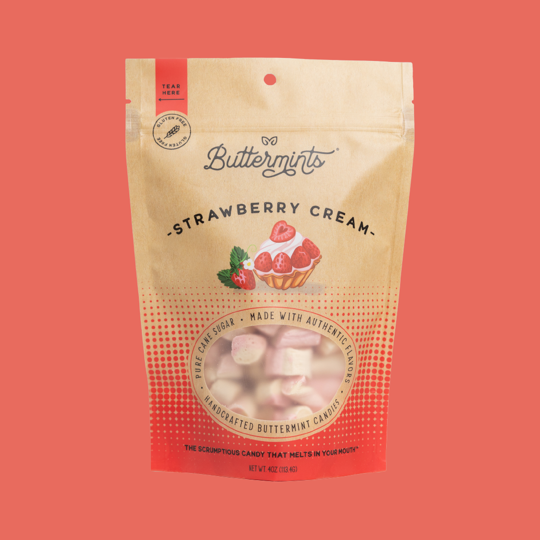 Strawberry Cream: 4OZ