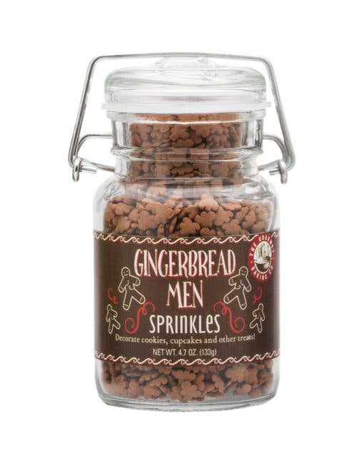 Gingerbread Men Sprinkles 4.7 Oz.