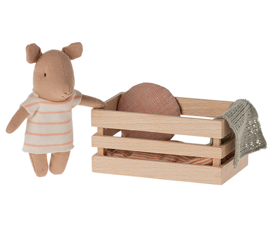 Pig, Baby in box - Girl