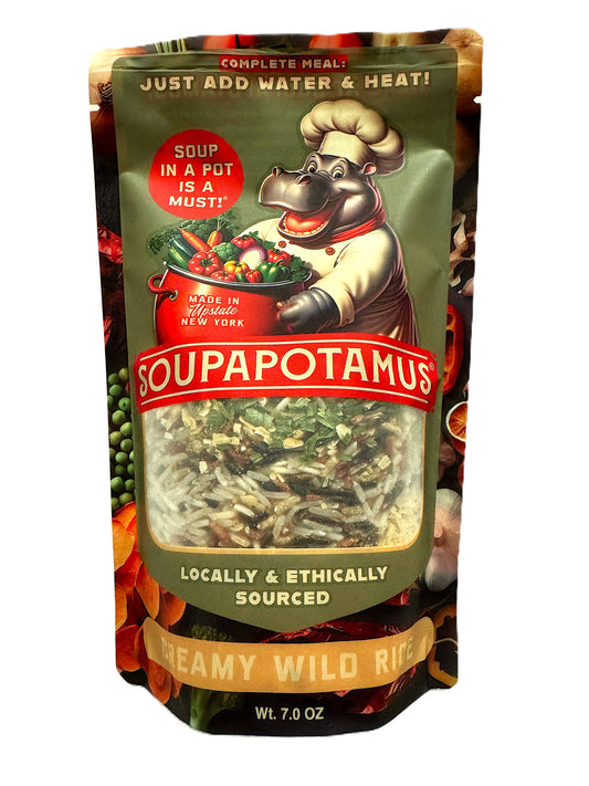 SoupaPOTamus Creamy Wild Rice Shelf-Stable Dry Soup