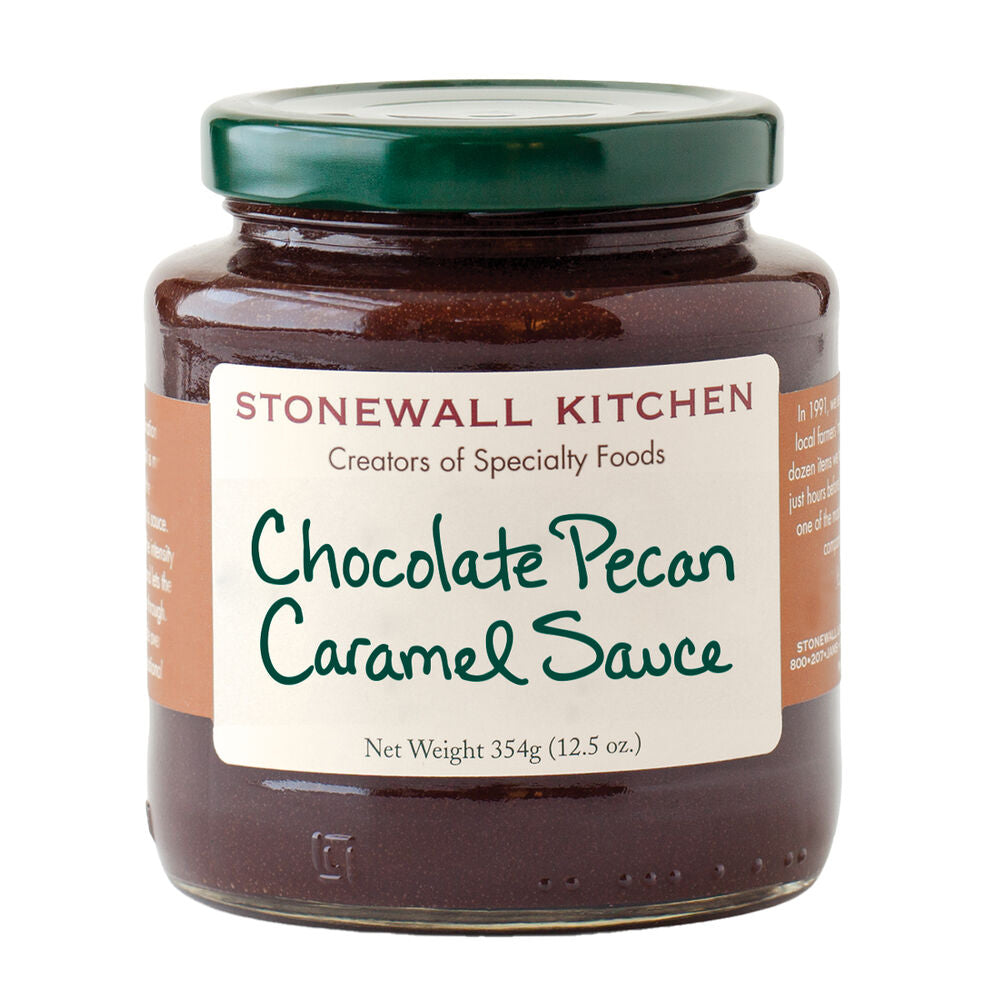 Chocolate Pecan Caramel Sauce 12.25 oz