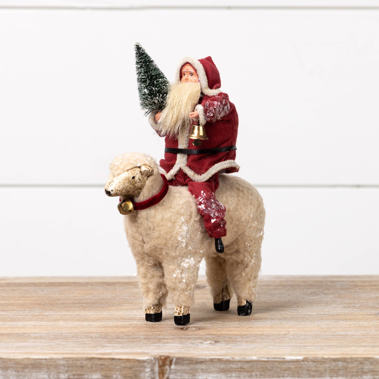 Santa on Sheep