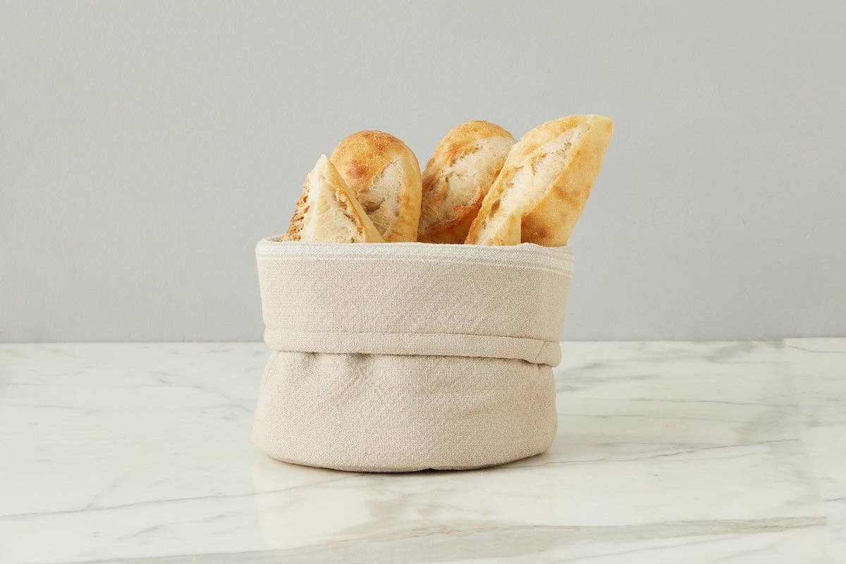 Bistro Bag, Vintage White Stripe