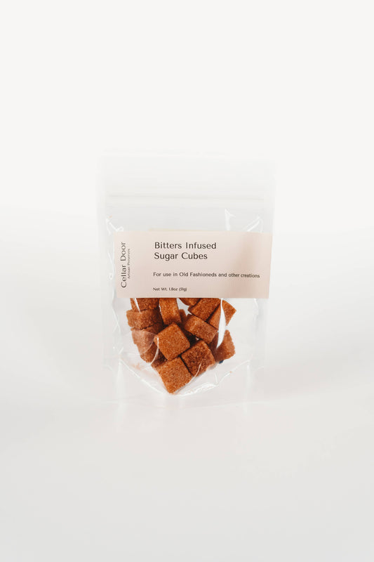 Bitters Infused Sugar Cubes: Pouch 1.8oz