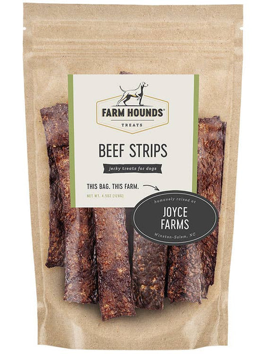 Dog Beef Strips: 4.5oz