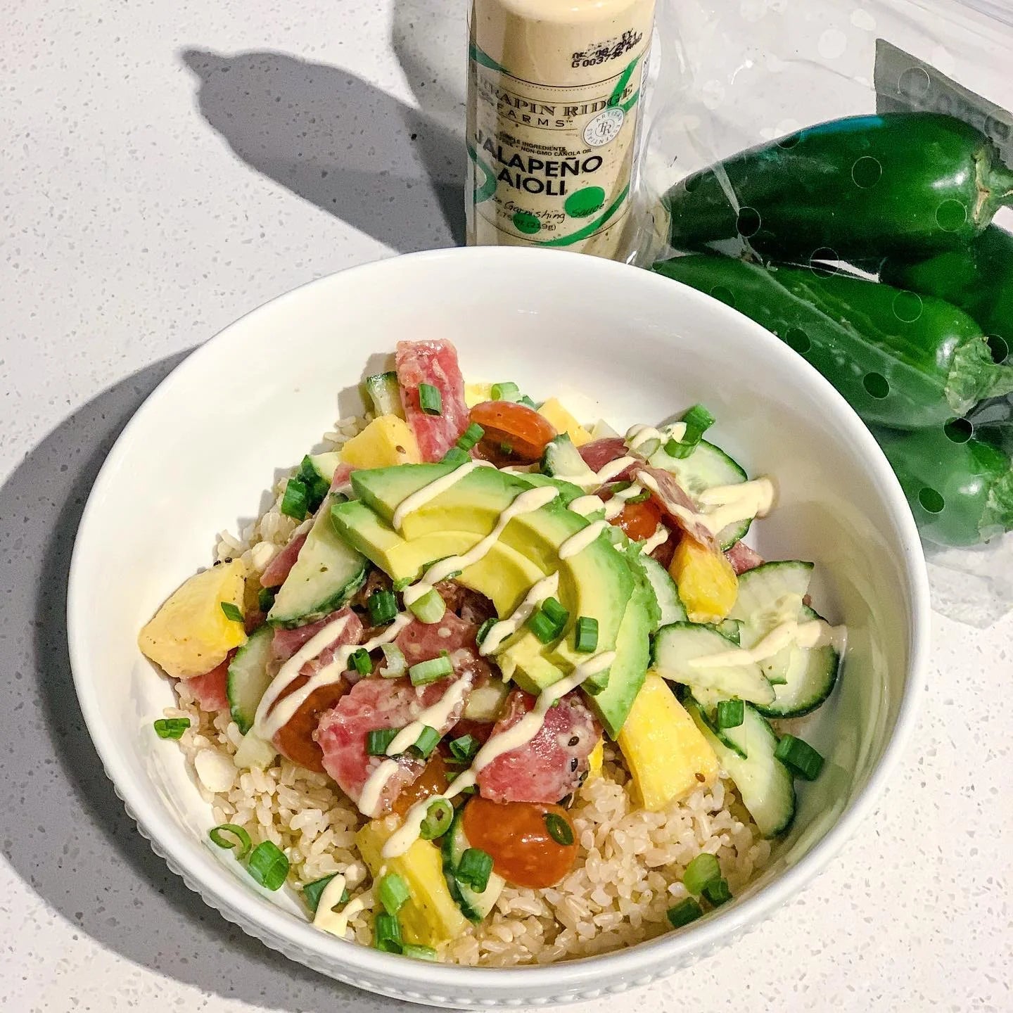 Jalapeno Aioli Squeeze Garnishing Sauce