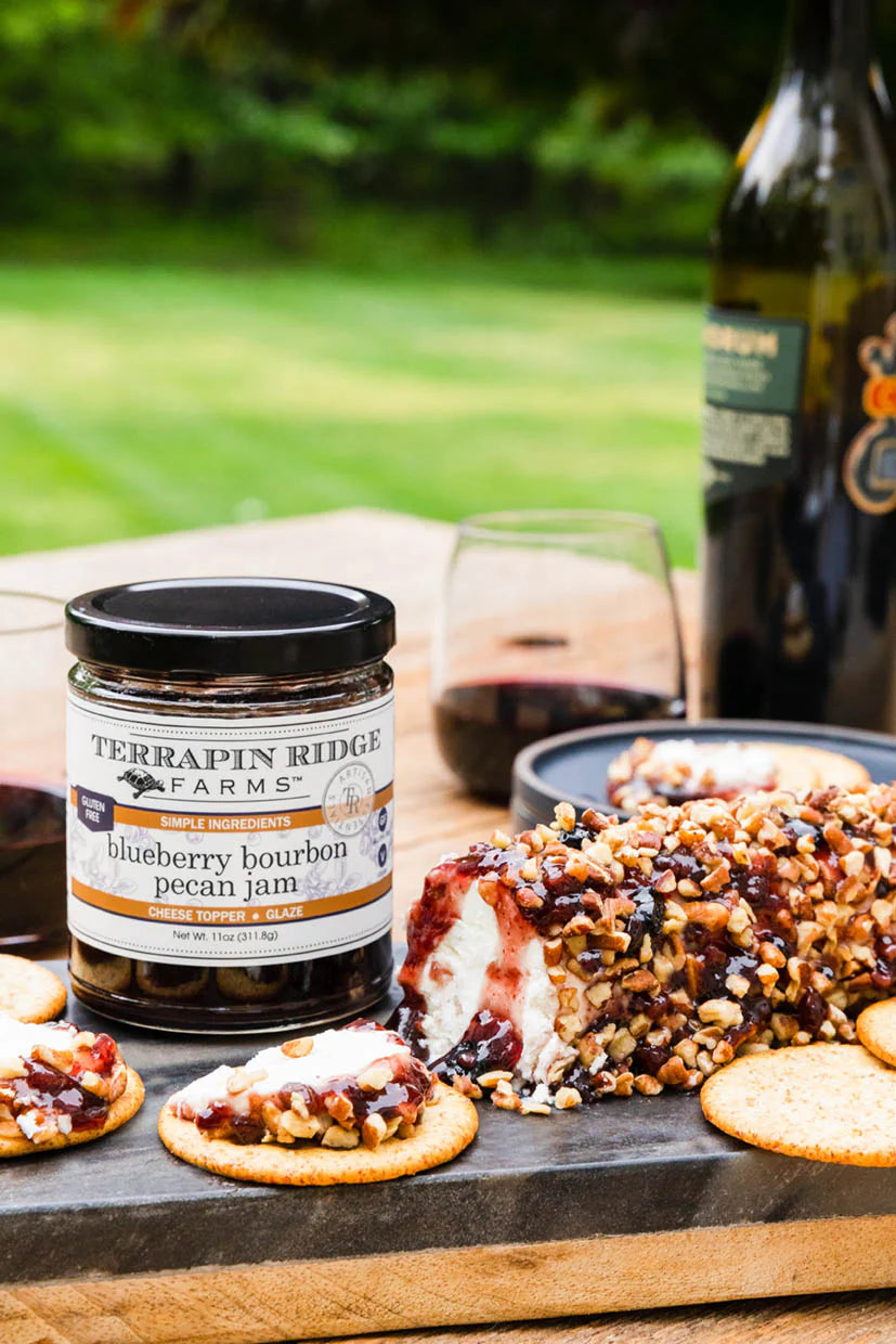 Blueberry Bourbon Pecan Jam - 11 oz