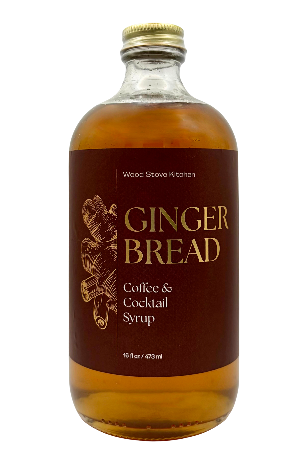 Gingerbread Coffee & Cocktail Syrup, 16 fl oz