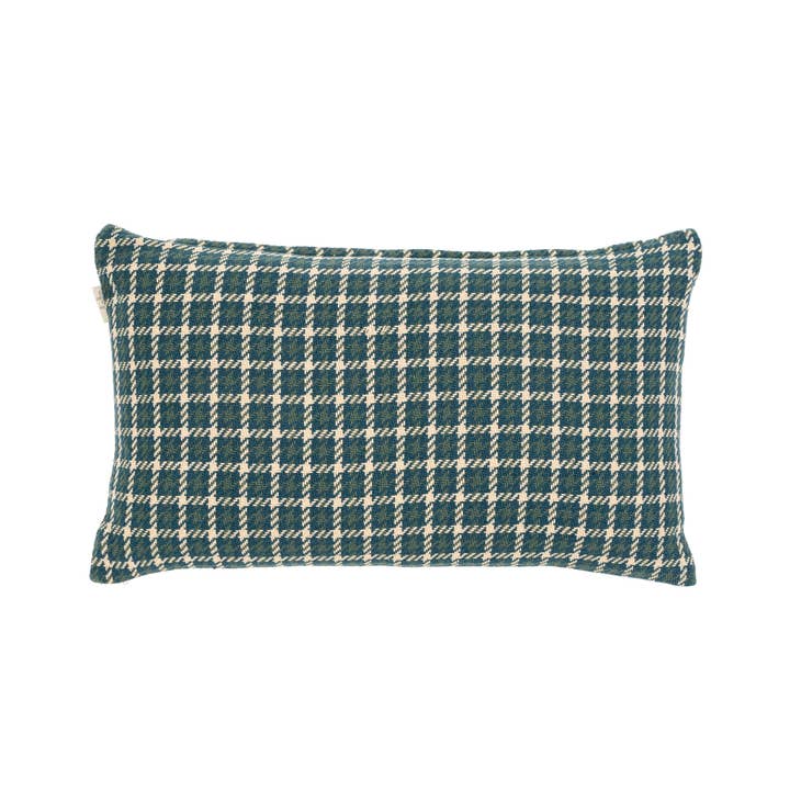 21x21 Houndstooth Pillow Teal