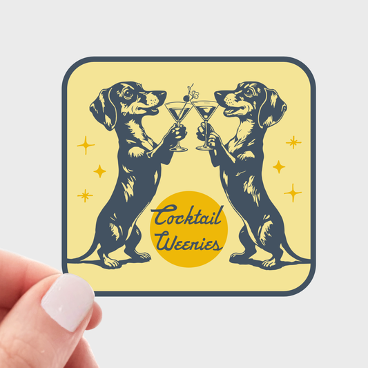 Cocktail Weenies Sticker