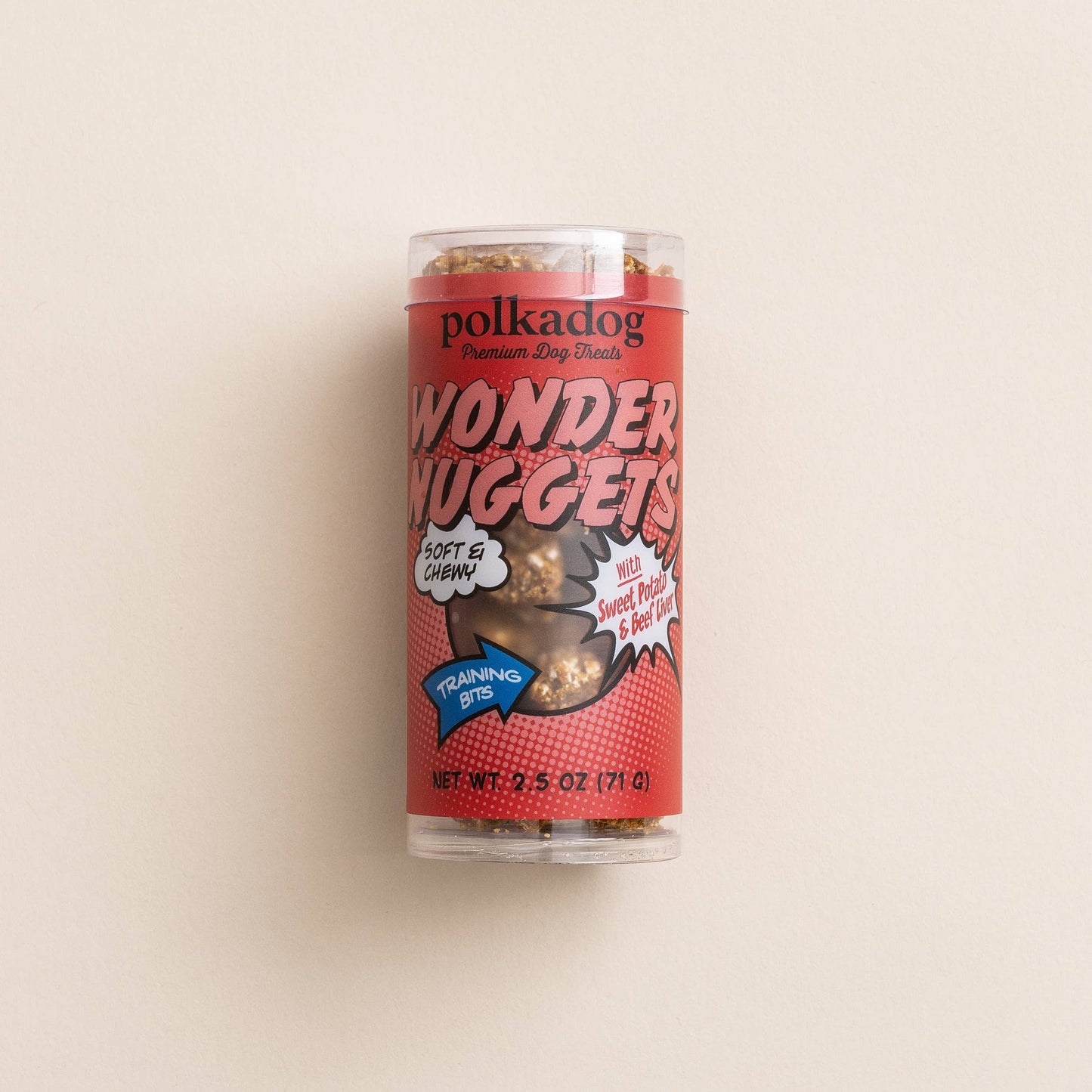 Mini Tube: Wonder Nuggets, Sweet Potato & Beef - 2.5oz