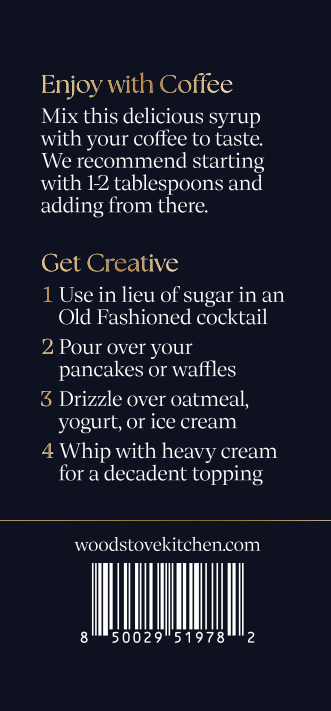 Maple & Brown Sugar Coffee & Cocktail Syrup, 16 fl oz