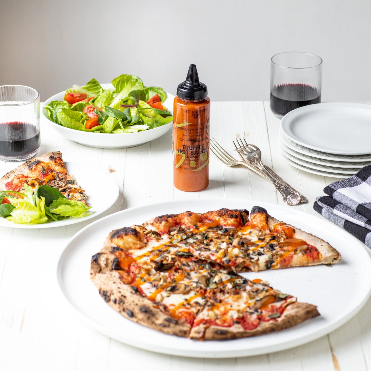 Truffle Hot Sauce Garnishing Squeeze