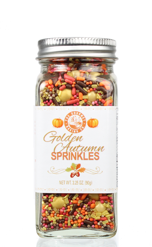 Golden Autumn Whimsical Sprinkle Blend 3.25 Oz.