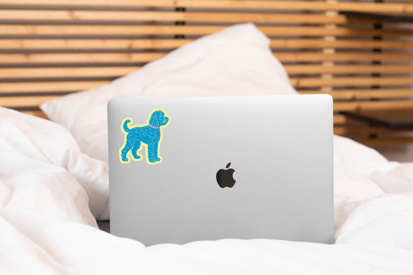 Doodle Sticker - Blue