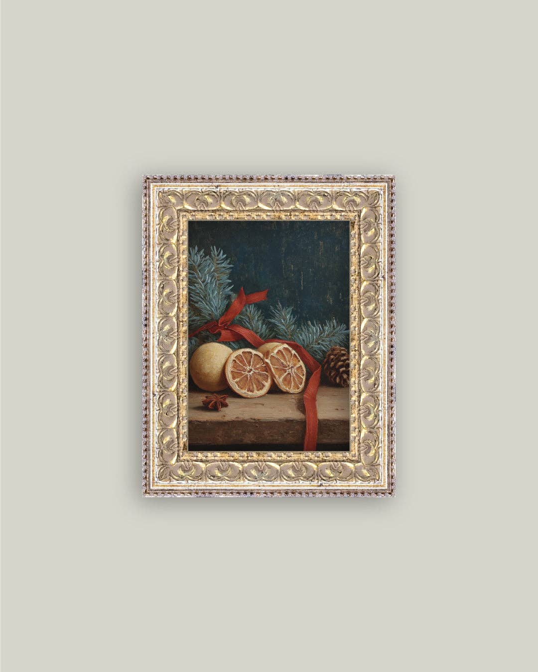 Christmas Oranges: 5x7
