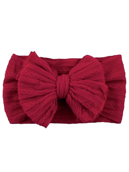 Cable Bow, Cranberry