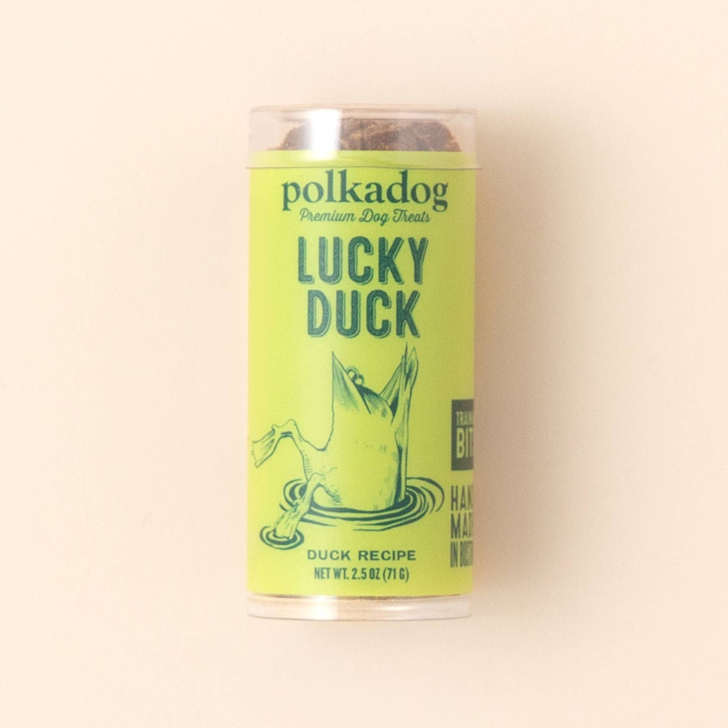 Mini Tube: Lucky Duck, Training Bits - 2.5oz - Dog Treats