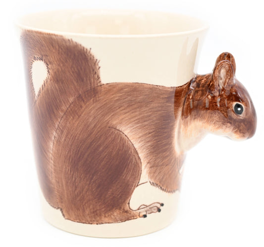 Squirrels mug 10 oz