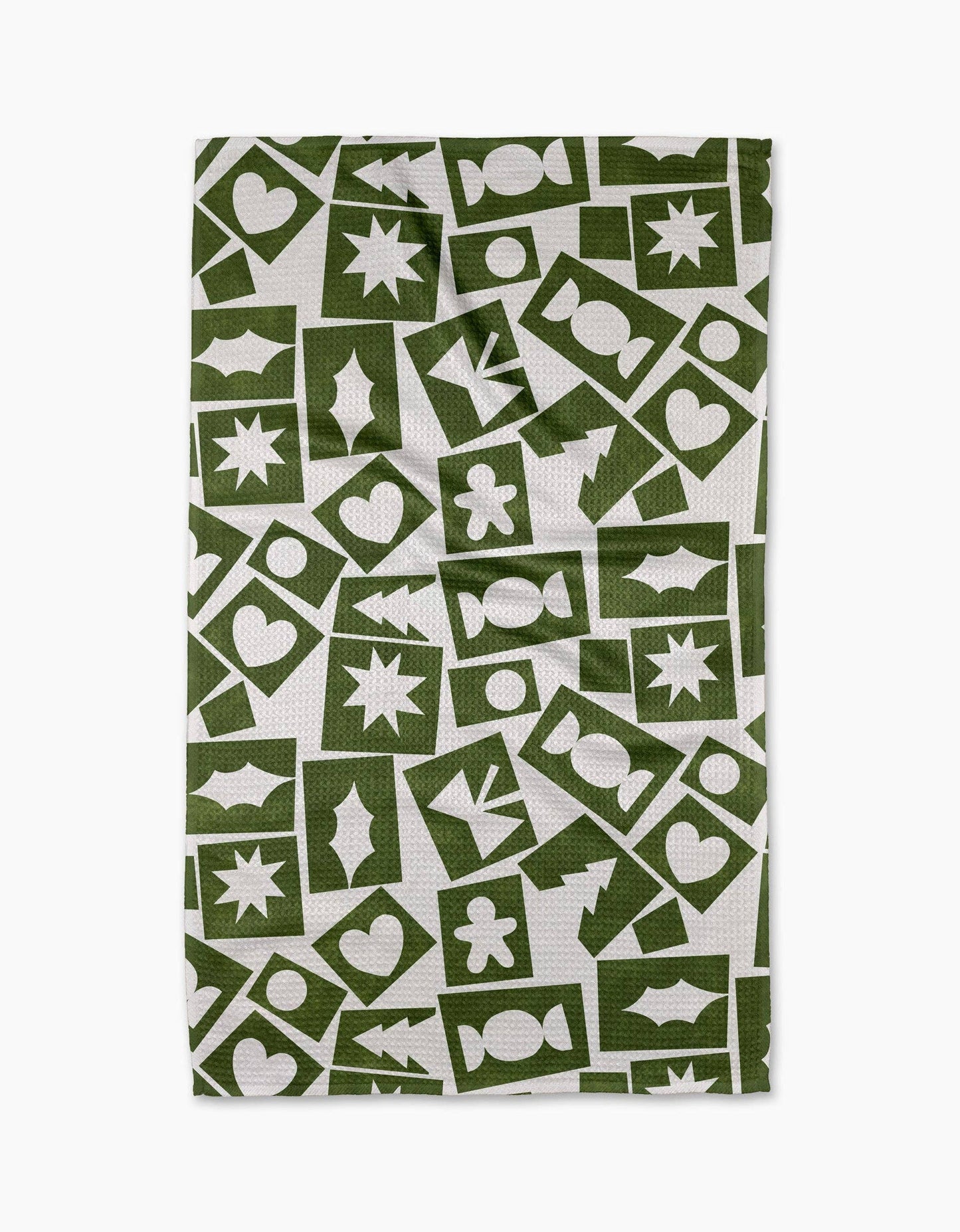 Cutout Christmas Tea Towel