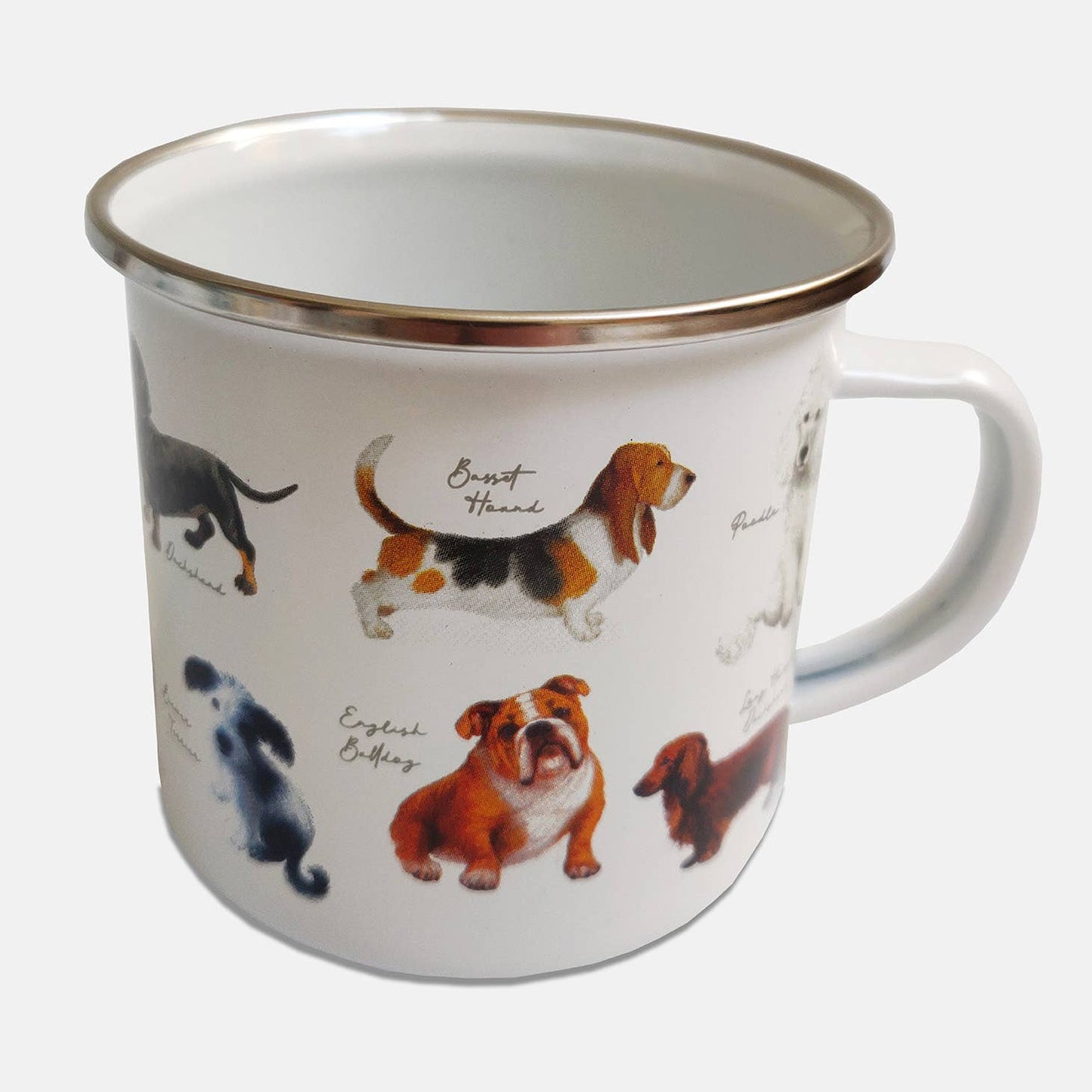 Dogs-Enamel Mug